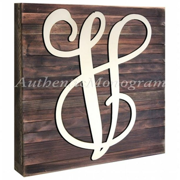 G Debrekht 91301 24 Single Letter Natural Unpainted Wooden Monogram Walmart Com Walmart Com