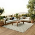 thumbnail image 4 of Pemberly Row Contemporary 8' x 10' Fabric Grey Ivory Area Rug, 4 of 12