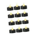 thumbnail image 2 of 12 velas de té, velas votivas, lámparas LED eléctricas falsas a pilas Destello blanco cálido, 2 of 4