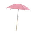 thumbnail image 2 of harayaa Plant Umbrella Creative Garden Umbrella Shade Sun Protection Parasol for Outdoor Pink, 2 of 8