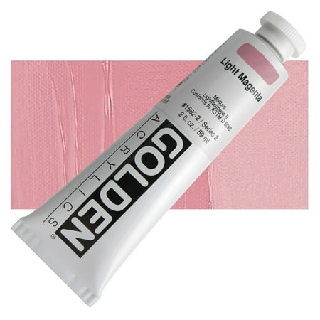 UPC: 0738797156227 | Golden Heavy Body Artist Acrylic  2 oz  Light Magenta