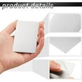 thumbnail image 3 of 12 PCS Stainless Steel Business Cards,Metal Business Card Blank Cards,Laser Engraving Stainless Cards,DIY Gift Plate Cards,Metallic Sheet Name Cards, 3 of 7