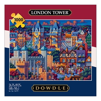 Buffalo Games 1000-Piece Dowdle Dog Show Interlocking Jigsaw