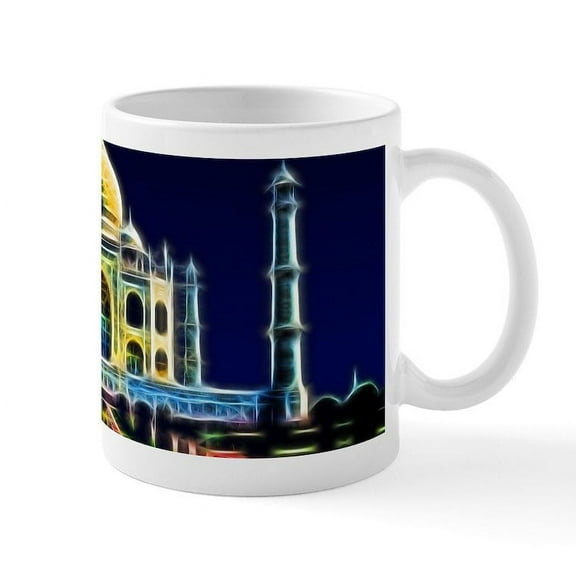 CafePress - Taj Mahal, Agra, India Mug - 11 oz Ceramic Mug - Novelty Coffee Tea Cup