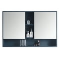 Fine Fixtures Modern Mirror Surface Mount Bathroom Medicine Cabinet ...
