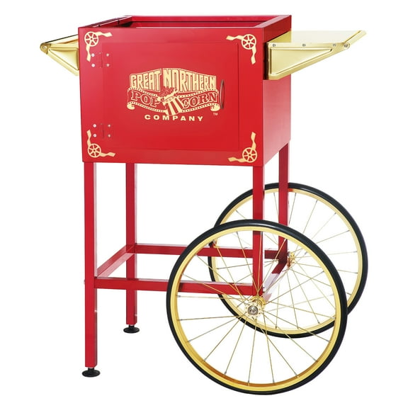 Popcorn Cart for 8 Ounce Popcorn Machines - Red