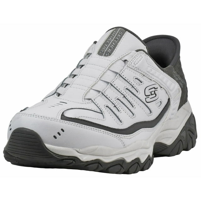 Zapatos Slip-On Skechers para Hombre Afterburn M.Fit Grill Captain Blanco Talla 9 US