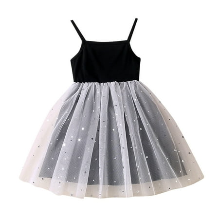 

KI-8jcuD Baby Girl Dresses 0-3 Months Kids Toddler Baby Girls Tutu Dress Sleeveless Patchwork Star Glitter Tulle Dresses Princess Dress Party Prom Ball Gown Skater Dress Dresses for 3 Year Old Girls