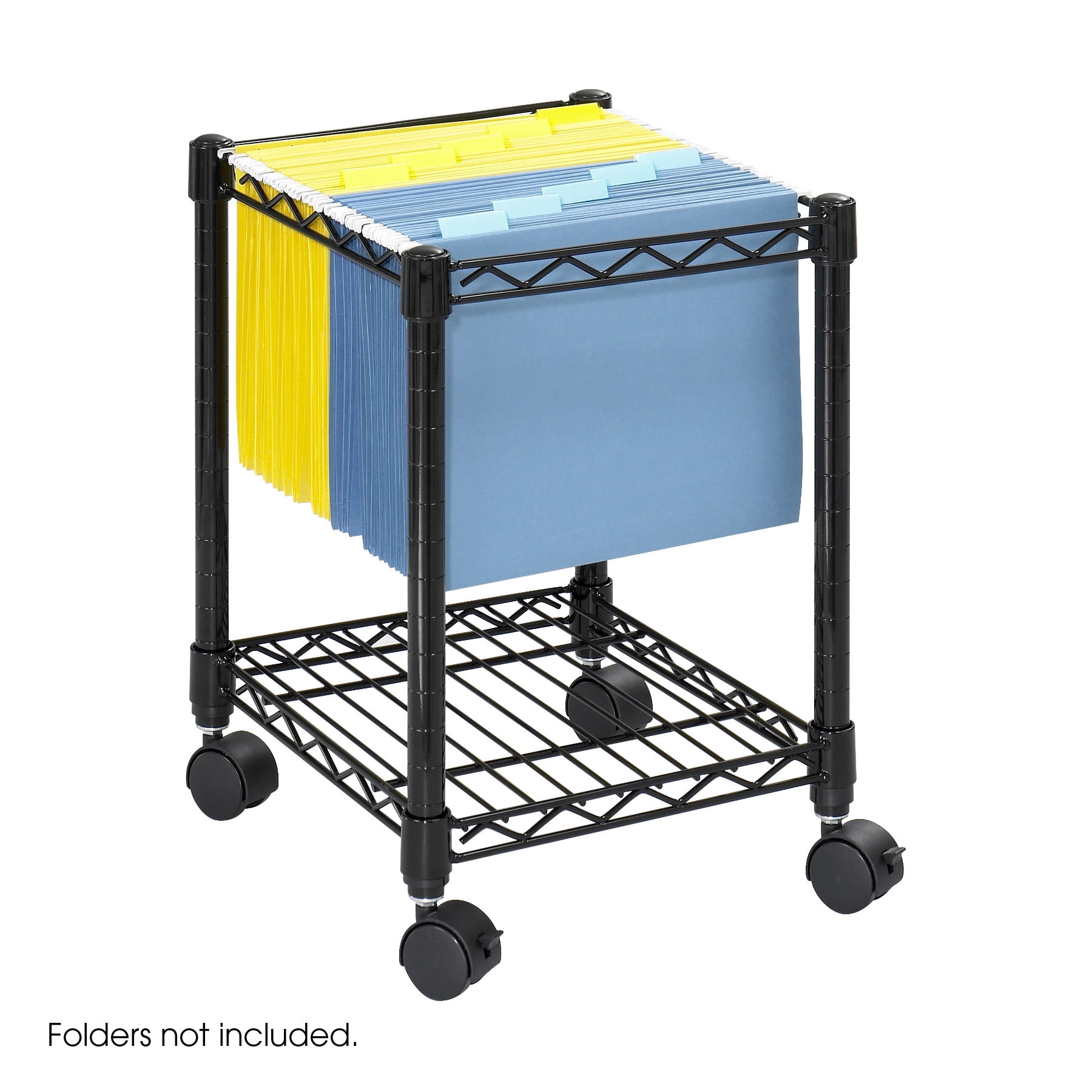 Racks displays lorell mesh rolling file 13 1 4 by 24 by 27 1 2 inch