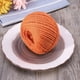 thumbnail image 4 of 3 piezas 50M Cuerda de cáñamo Arts and Crafts Cuerda de cáñamo de color para regalos Manualidades DIY Decoración festiva Paquete y jardinería (2mm Café, Natural, Naranja), 4 of 6