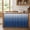 Navy Blue, variant on Beige Brown Ombre Small Cabinet Curtain 11''x13'', Modern Abstract Art Gradient Aesthetics Bathroom Sink Skirt for Kitchen Vanity Pedestal, Laundry Privacy Drape Waterproof Dishwasher Curtains