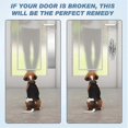 thumbnail image 3 of 2 Pieces Door Kick Plate Kick Plates for Exterior Doors Aluminum Kick Plate for Doors Decor Avoid th, 3 of 5