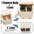 thumbnail image 2 of Mirrorless DSLR Camera Bag Photo Case For Nikon Zf Zfc Z50 Z5 Z6 Z7 Z8 P900 P950 D7500 Canon EOS R50 R RP R5 R6 II R7 R8 R10 90D, 2 of 6