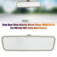 thumbnail image 1 of Grey Rear View Interior Mirror Glass 3B0857511H For VW Golf MK4 Jetta Passat, 1 of 11