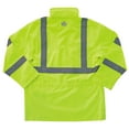 thumbnail image 3 of Ergodyne GloWearÂ® 8365 Type R Class 3 Rain Jacket, Lime, 5XL, 3 of 3