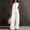 White, variant on Floleo Women Solid Two Piece Outfit V Neck Sleeveless Button Vest Top High Waist Faux Linen Wide Leg Pants Summer Matching Set