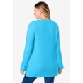 thumbnail image 4 of Woman Within Plus Size Long-Sleeve Crewneck Soft Waffle Knit Thermal Shirt, 4 of 6