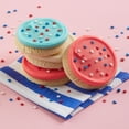 thumbnail image 4 of Cheryl's Cookies® Cookie Gift Baskets, Patriotic Gift Box w/ 12 Buttercream Frosted Individually Wrapped Sugar Cookies, Red White & Blue,Fresh Delivery, Party Favor for 4th of July, Memorial Day, 4 of 6