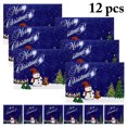 thumbnail image 2 of Christmas Placemats Felt Washable: 6PCS Table Mats with 6PCS Holiday Coasters, 2 of 9