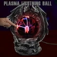 thumbnail image 1 of New Plasma Ball Lamp Touch Sensitive Party Magical Electrostatic Red Color Crystal Ball for Halloween (Evil Dragon), 1 of 6