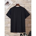 thumbnail image 2 of Camiseta gráfica "Abuelo Favorito" para hombre - Cuello redondo informal, manga corta, silicona, opaca, para todo el año, lavable a máquina, 100 % algodón. Camisetas informales., 2 of 5