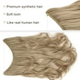 thumbnail image 3 of MY-LADY 20Inch Wire Synthetic Hair Extensions Adjustable Headband Size Wave Curly Hairpiece For Women Heat Resistant Fiber No Clip, 3 of 8