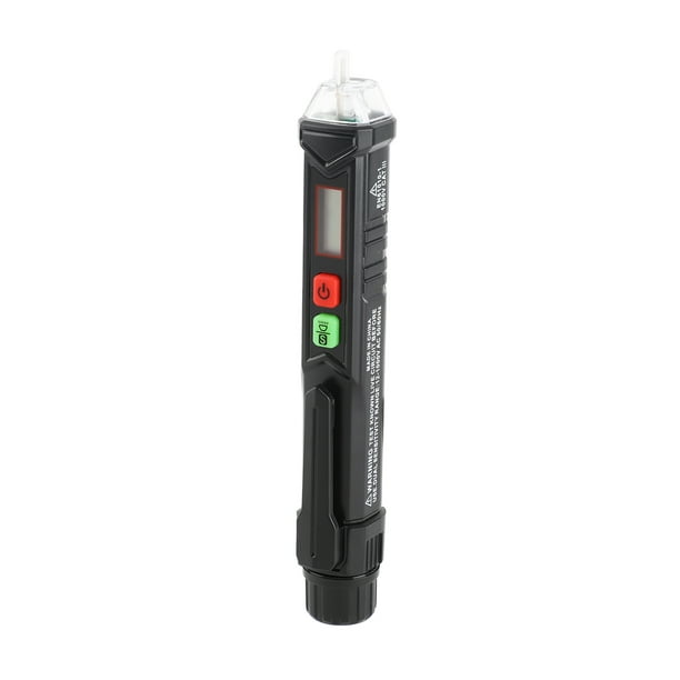 Detector De Voltaje De Pluma De Prueba De Tensión De Tensión De CA Inteligente Con Sonido Y Alarma De Luz