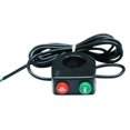 thumbnail image 2 of Dsseng 36/48V eBike Light Scooter Lamp Electric Bicycle 4 LED Front Headlight w/ Horn, 2 of 7