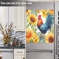 thumbnail image 5 of GZHJMY Rooster Sunflower Dishwasher Magnet Cover Dishwasher Front Door Cover Magnet Sticker, Trimmable Refrigerator Dishwasher Magnetic Decals Kitchen Appliance 20 x 26 Inches Home Decor, 5 of 6