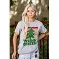 thumbnail image 3 of Earth Day Think Green Nature Lovers Plus Size Crewneck Graphic Tee Shirt Brisco Brands 2X, 3 of 5