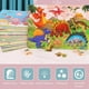 thumbnail image 2 of 6 juegos de 30 piezas de rompecabezas de madera para niños, animales, dinosaurios, rompecabezas de dibujos animados, juguetes educativos de aprendizaje preescolar, regalo para niños y niñas, 2 of 8