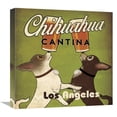 thumbnail image 1 of Global Gallery's 'Double Chihuahua Crop Los Angeles' By Ryan Fowler Stretched Canvas Wall Art, 1 of 4