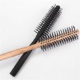 thumbnail image 5 of Youyingggg Curling Comb Household Inside Buckle Wood Comb Roller Round Comb Men And Women Hair Brush For Fine Hair Detangler Hair Brush Hair Brush Brush Scalp Stimulator Gua Sha Hair Brush, 5 of 7