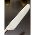 thumbnail image 5 of Golden Dinner Forks and Dinner Knives Set of 8 pieces (Cut Hammered, Stainless Steel), 5 of 8