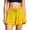 Yellow, variant on Plus Size Womens Pajamas Pants Casual Breathable Soft Knit Solid Loose Wide Leg Short Sleepwear