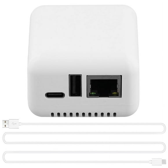 P330 Mini Print Server USB 2.0 Cable Connection Easy Printing,Mini NP330 Cloud Printing Print Server