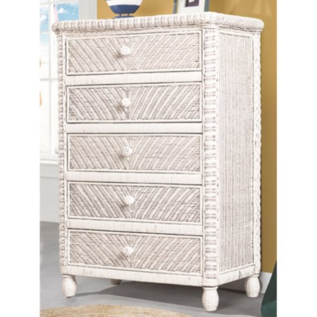 Sea Winds Trading Santa Cruz 5 Drawer Chest Walmart Com