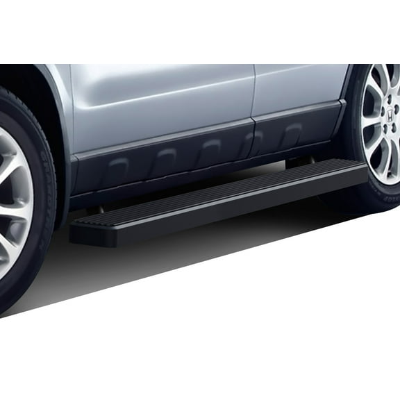 APS Running Boards 5 inches Matte Black Compatible with Honda CRV 2002-2006 Stainless Steel (Side Steps Side Bars)