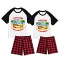 thumbnail image 2 of LuLiaMenton Family Matching Pajama Set Christmas in Summer Reindeer Beach For Couple Lover, Men L, 2 of 5