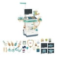 thumbnail image 1 of Doctor Role Play Desk Set Educational Toy Bundle For Kids Interactive Learning Experience Encourages Imagination Creativity Activity Set, 1 of 9