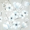 thumbnail image 2 of Tava Studios 15x15 White Modern Wood Framed Museum Art Print Titled - Fantasy Dogwood, 2 of 4
