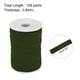 thumbnail image 2 of Plano Elástico Banda para Coser 1/8"(3mm)x109 Yardas Ejército Verde Trenzado Estiramiento Correa Cordón Rollo para Pelucas Artesanías Bricolaje, 2 of 5