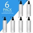 thumbnail image 3 of Impresa Products 6-Pack 8 oz Plastic Pump Dispenser Bottles for Lotion, Massage Oil, Shampoo and More - BPA Free, 3 of 5