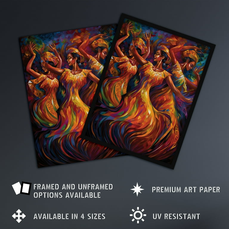 Latino Salsa Music Abstract South America Colourful Bright Bold