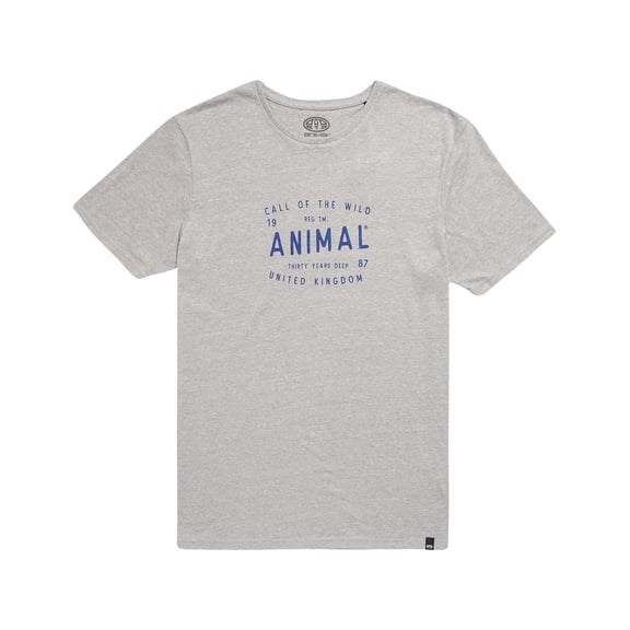 Call Short Sleeve T-Shirt [Grey Marl]