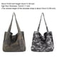 thumbnail image 5 of Sonducket Bolso de lona portátil Ligero y fácil de almacenar en cualquier lugar y portátil es una bolsa de compras simple Bolsas de mensajero y de hombro verde, 5 of 6