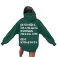 thumbnail image 5 of TYGHBN Hoodies for Women Word Graphic Sweatshirts for Women Vintage Hoodie Trendy Sweatshirts Preppy Clothes Long Sleeve Sweatshirt Tops Soft Jackets Women Tunic Jacket Zip up Hoodies Women Winter, 5 of 7
