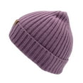 thumbnail image 3 of Empire Cove Womens Winter Solid Ribbed Knit Cuff Beanie Hat Soft Warm, 3 of 4