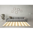 thumbnail image 3 of Ahgly Company Indoor Square Abstract Brown Contemporary Area Rugs, 3' Square, 3 of 4