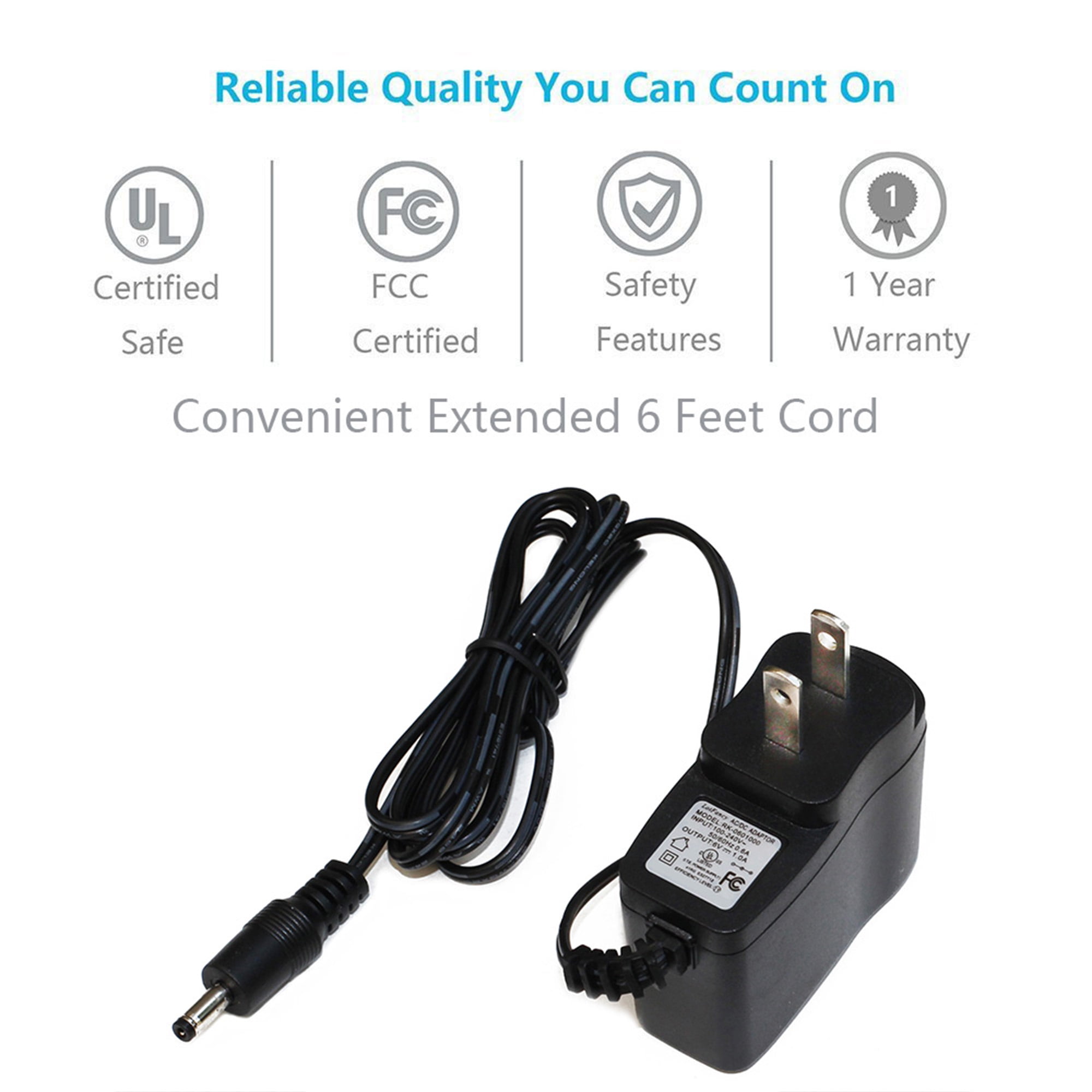 AC Power Adapter for Omron Healthcare / BP Series Blood Pressure Monitor,  ADPT1